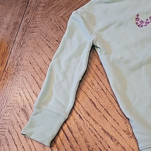 Mint green Nike sweater girls size 4 XS - Picture 2 of 11